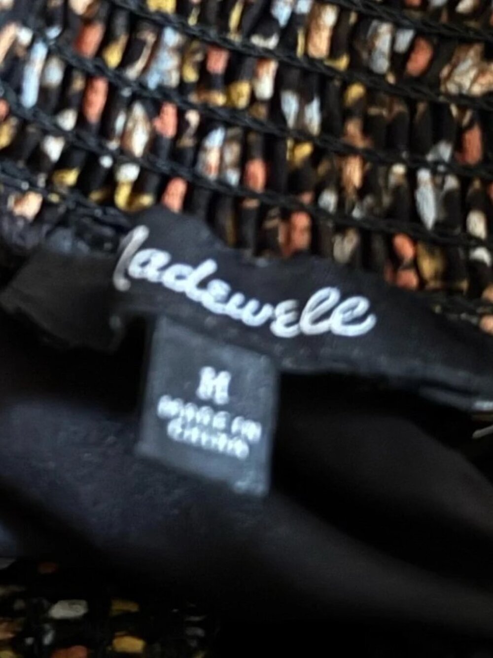 MADEWELL (Re)sourced Georgette Smocked-Neck Midi Dress in Folktale Paisley - Picture 8 of 9